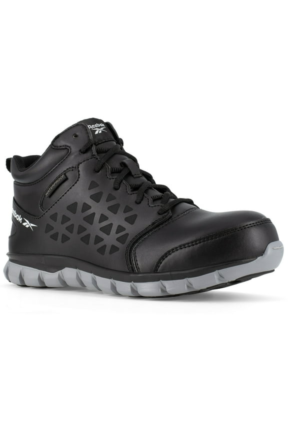 Work Mens Sublite Cushion Mid Waterproof Composite Toe Eh   Work Saf