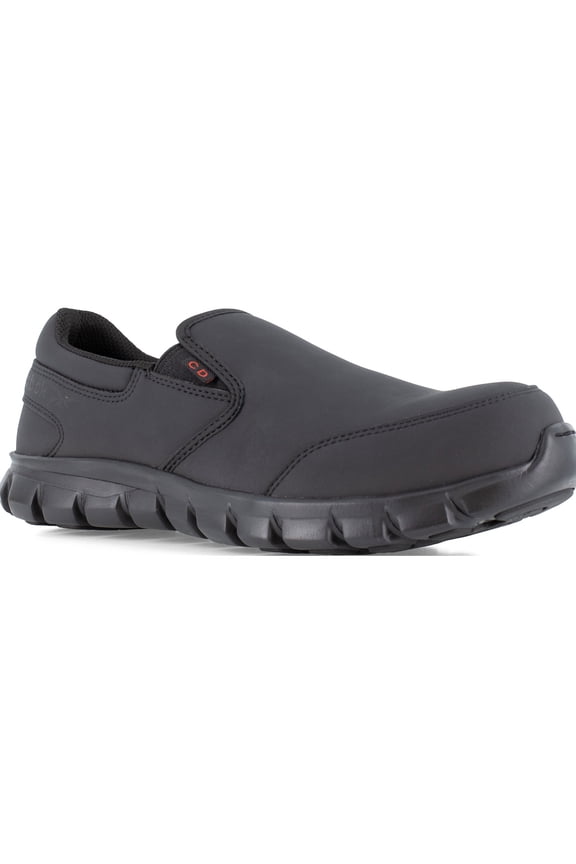 Sublite Cushion Work Women's Composite Toe Conductive Slip-On Work Shoe