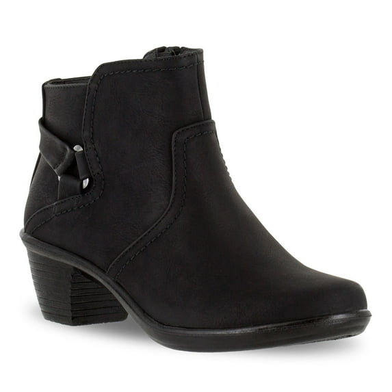 Easy Street Dawnta Women's Ankle Boots Color: Black Matte Size: 8 WIDE