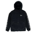 thumbnail image 1 of Reebok Tape Sleeve Zip Hoodie - navy heather, m (Big Boys), 1 of 3