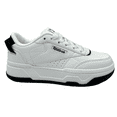 thumbnail image 1 of Reebok Tech Geo Little Girl's Athletic Sneakers Size 12 White/Black Lace up Shoes, 1 of 7