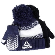 Reebok Toddler Beanie and Mitten Sets, 2- Pack, 6- Piece