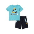 thumbnail image 1 of Reebok Toddler Boy Active Graphic T-Shirt and Short Outfit Set, 2-Piece, Sizes 12M-5T, 1 of 2
