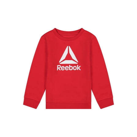 Reebok Toddler Boy Fleece Crewneck Sweatshirt, Sizes 12M-5T