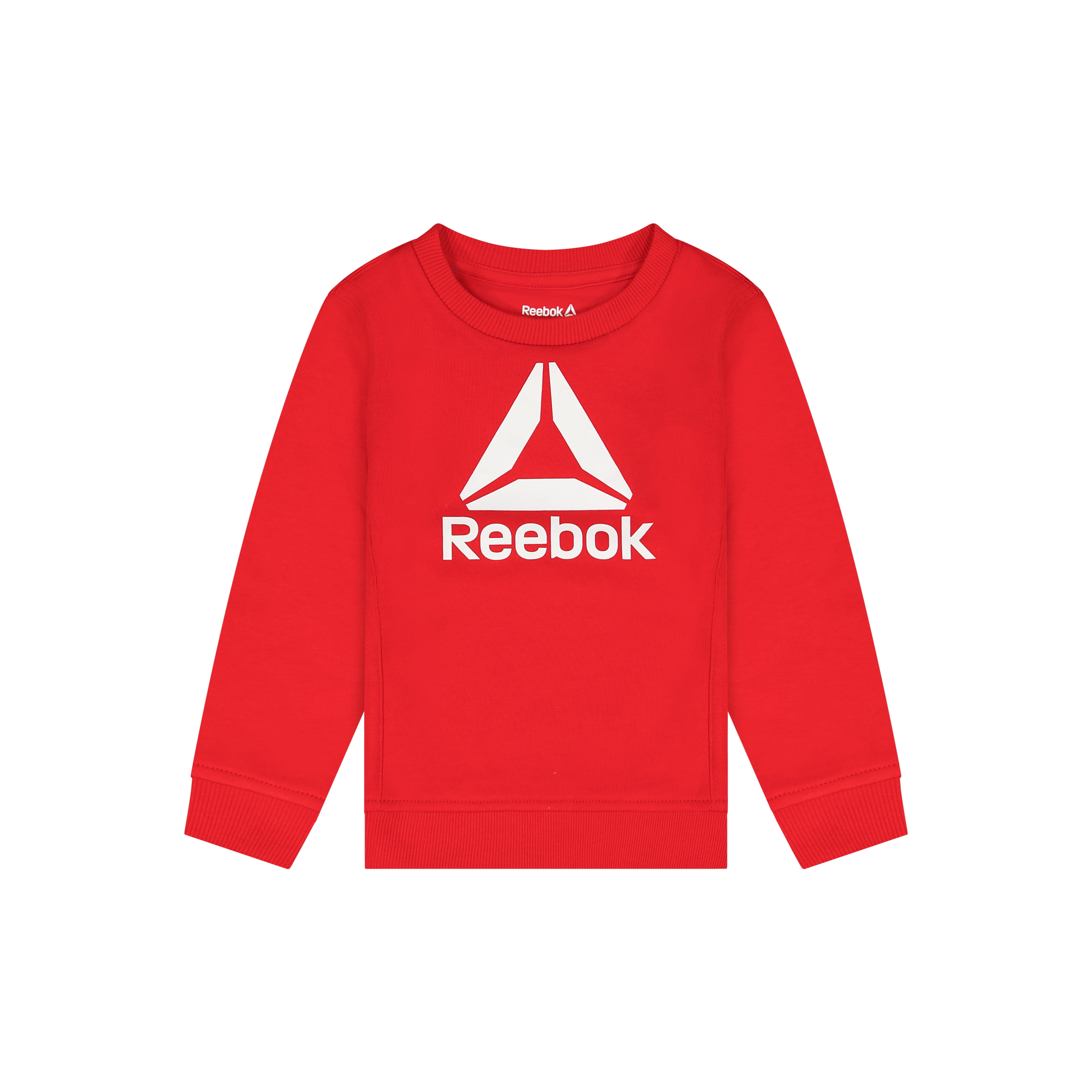 Reebok Toddler Boy Fleece Crewneck Sweatshirt, Sizes 12M-5T