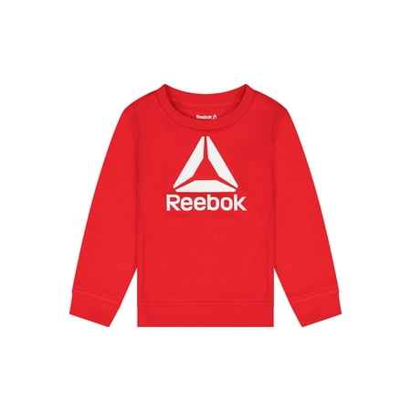 Reebok Toddler Boy Fleece Crewneck Sweatshirt, Sizes 12M-5T