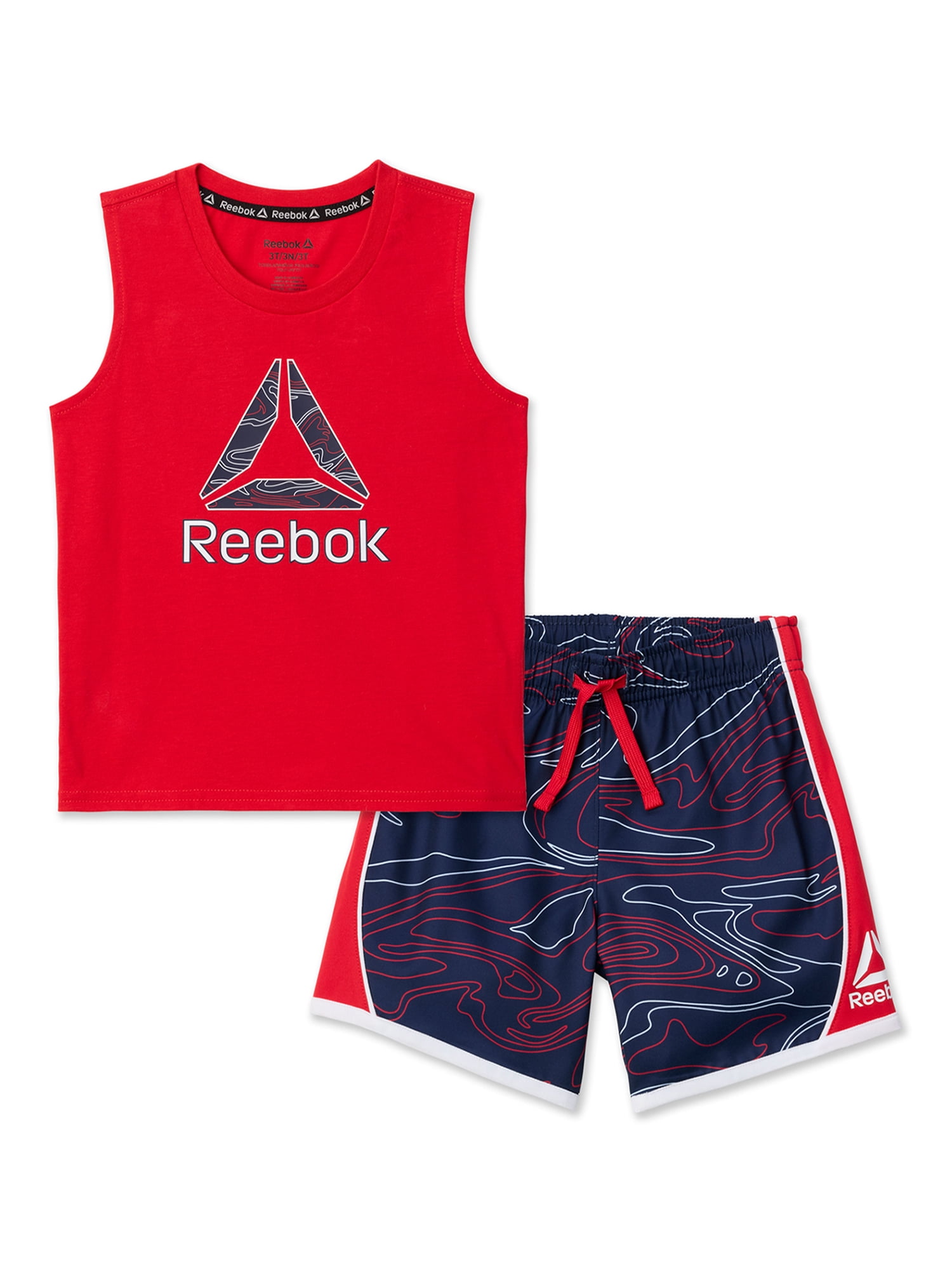 Reebok Toddler Boys Velocity Tee Short Set Sizes 12M 5T