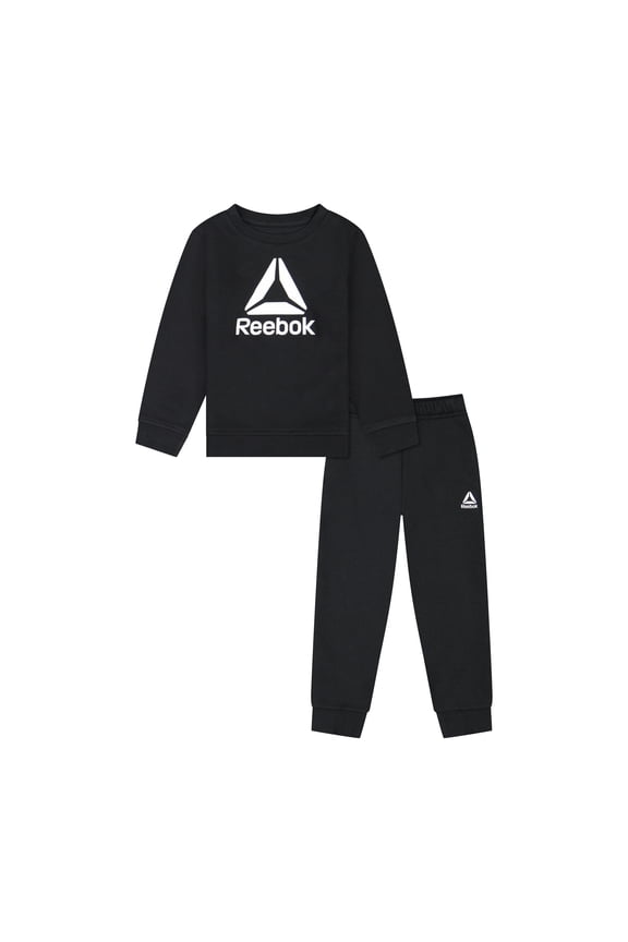 Toddler Fleece Crew and Jogger Set, 2-Piece, Sizes 12M-5T
