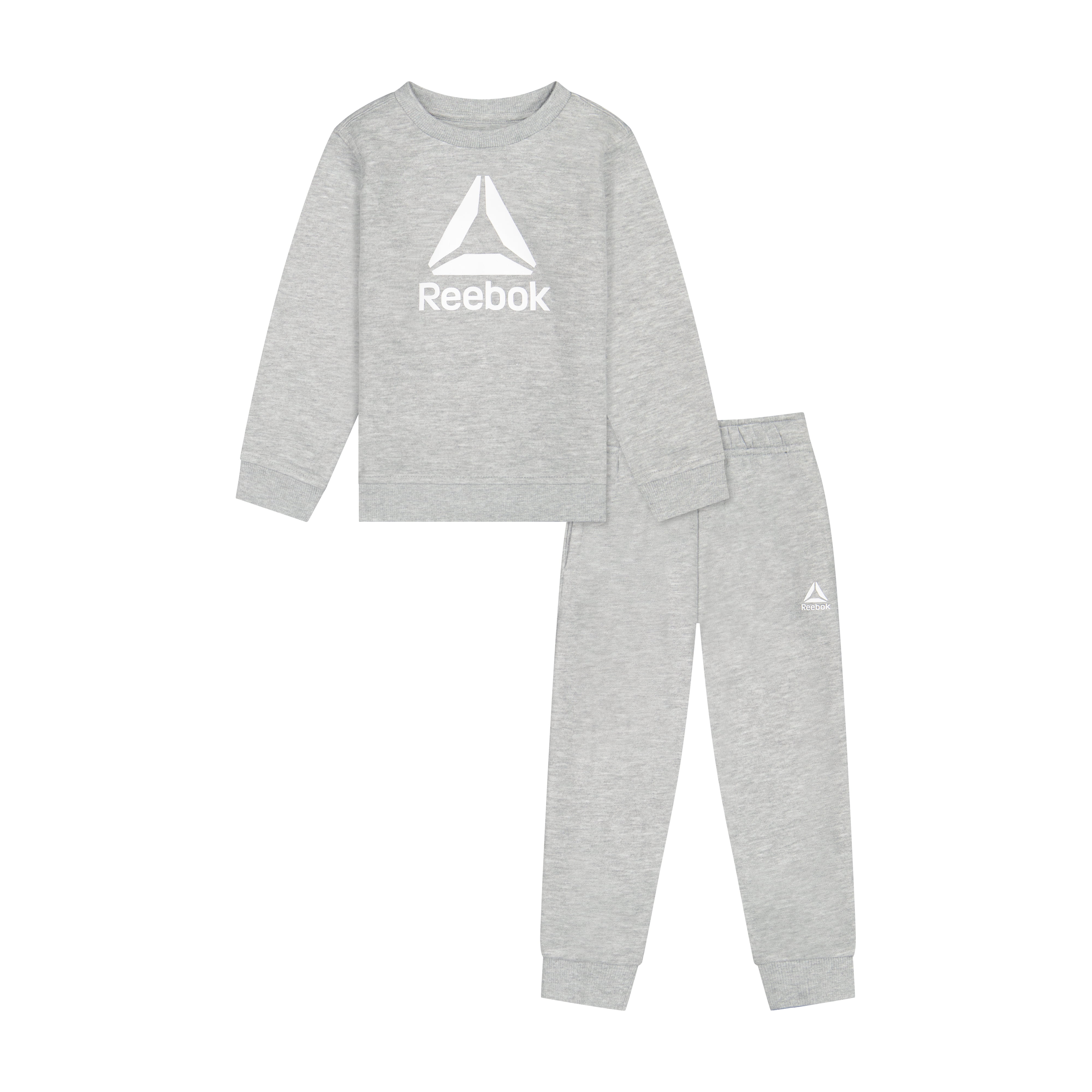 Walmart Saving of  Reebok Toddler Fleece Crew and Jogger Set, 2-Piece, Sizes 12M-5T