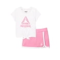 thumbnail image 1 of Reebok Toddler Girl's Short Sleeve Tee and Skort Set, Sizes 12M - 5T, 1 of 6
