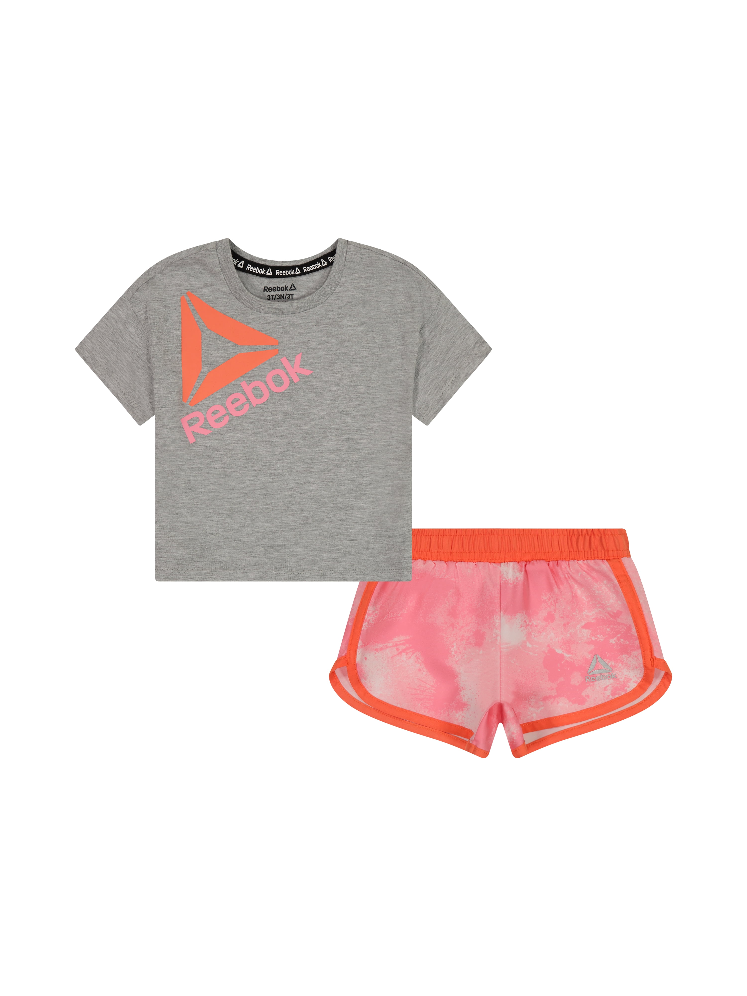 Reebok Toddler Boys Velocity Tee Short Set Sizes 12M 5T