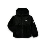 Reebok Toddler Monkey Fleece Zip- Up Jacket, Sizes 12M- 5T