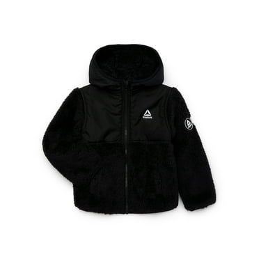 Reebok Toddler Monkey Fleece Zip- Up Jacket, Sizes 12M- 5T