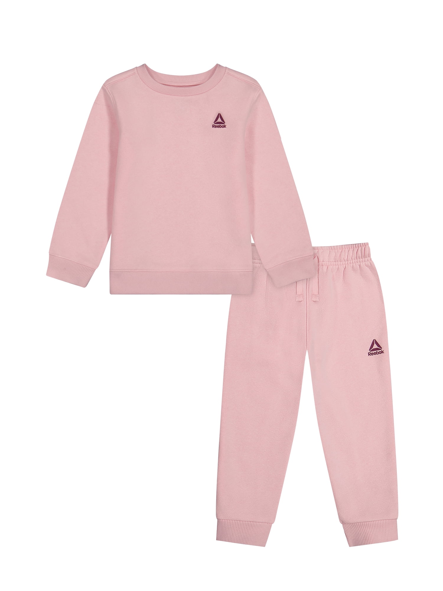 Reebok Toddlers’ Game Day Play Day Crew & Jogger Set, Sizes 12M - 5T