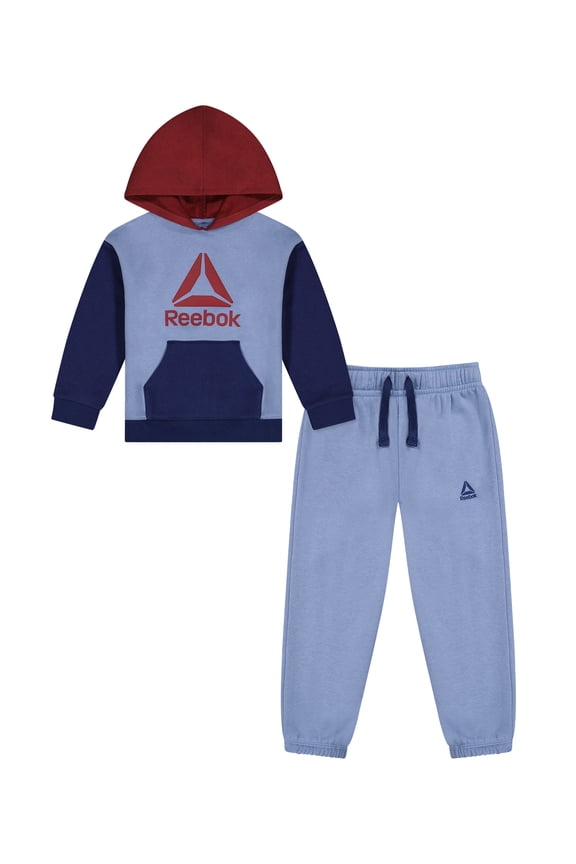 Toddlers’ Game Day Colorblocked Fleece Hoodie & Jogger Set, Sizes 12M - 5T