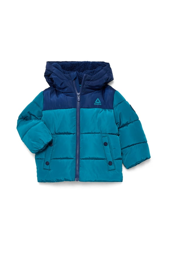 Toddler Heavyweight Puffer Jacket with Hood, Sizes 12M-5T