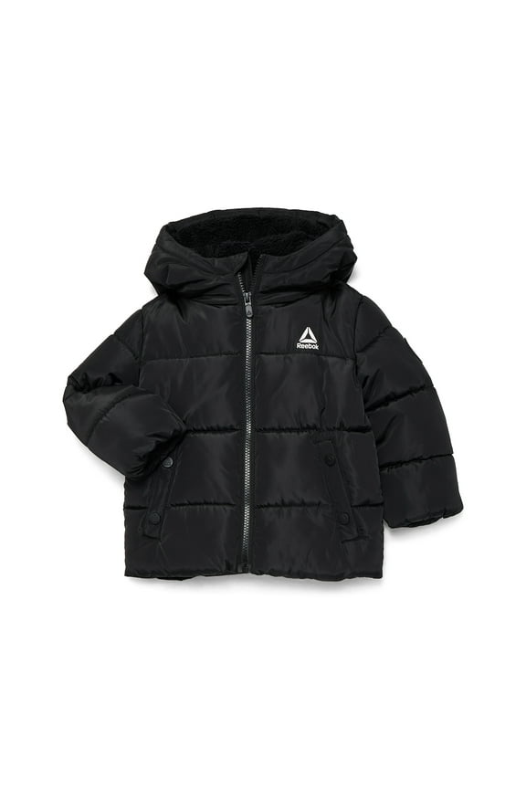 Toddler Heavyweight Puffer Jacket with Hood, Sizes 12M-5T