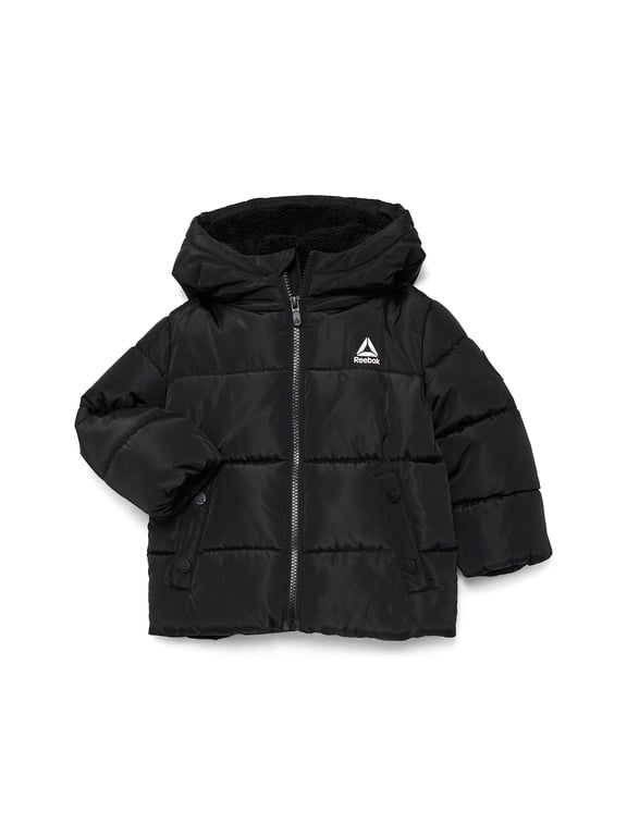 Toddler Heavyweight Puffer Jacket with Hood, Sizes 12M-5T