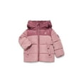 thumbnail image 1 of Reebok Toddler Heavyweight Puffer Jacket with Hood, Sizes 12M-5T, 1 of 3