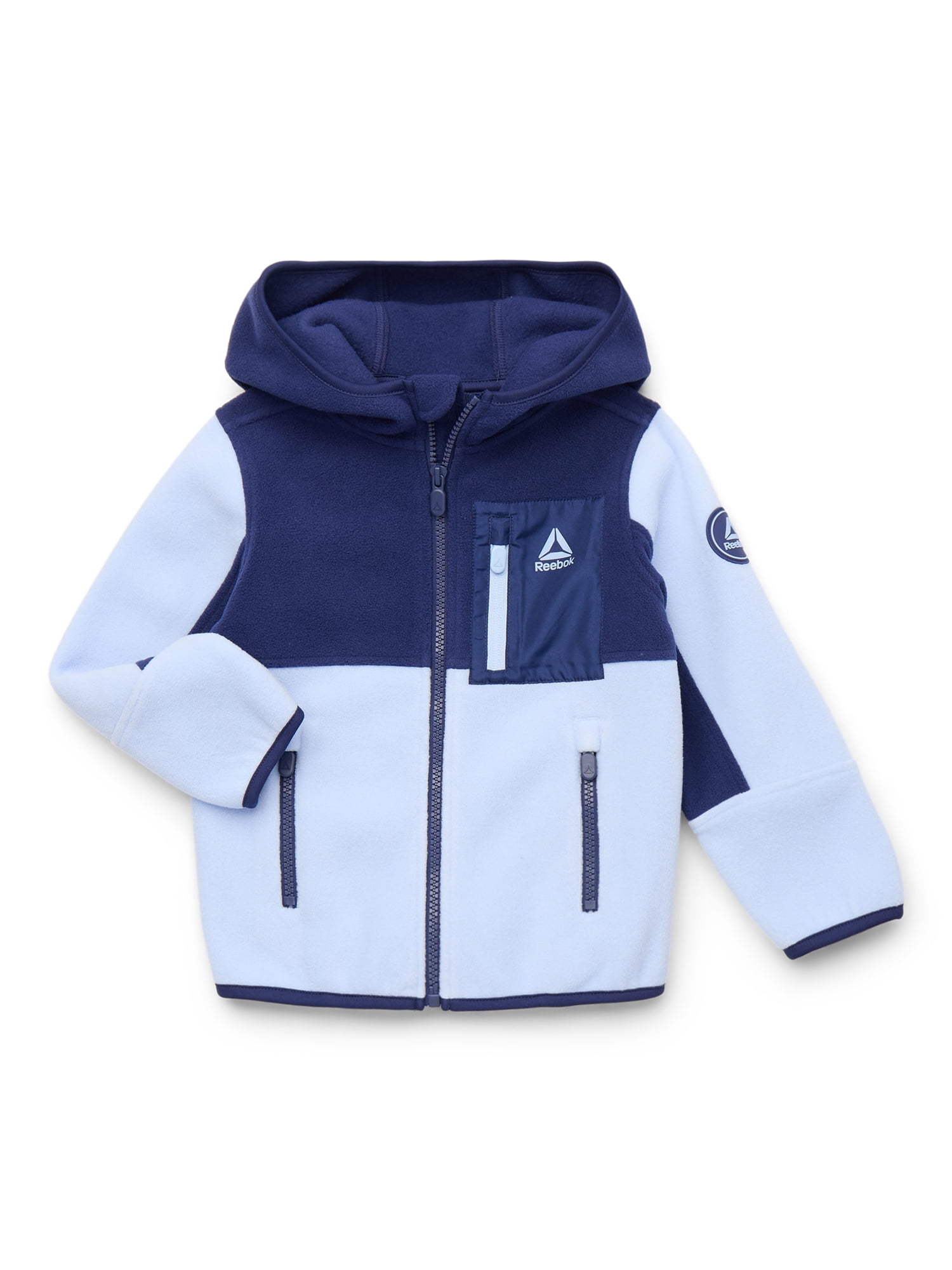 Reebok Toddler Polar Fleece Jacket with Hood, Sizes 2T-5T