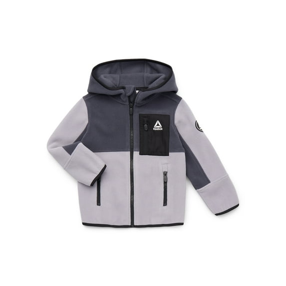 Reebok Toddler Polar Fleece Jacket with Hood, Sizes 2T-5T