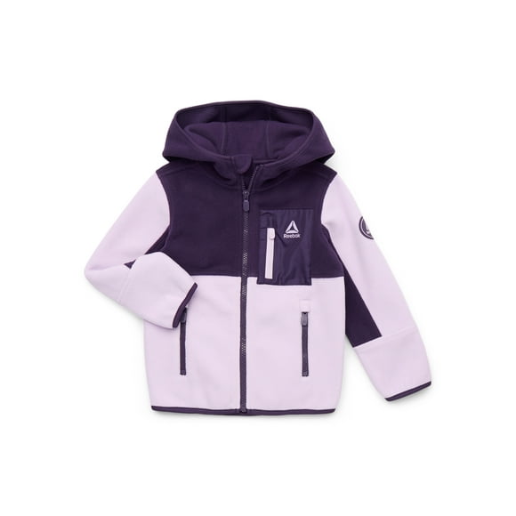 Reebok Toddler Polar Fleece Jacket with Hood, Sizes 2T-5T