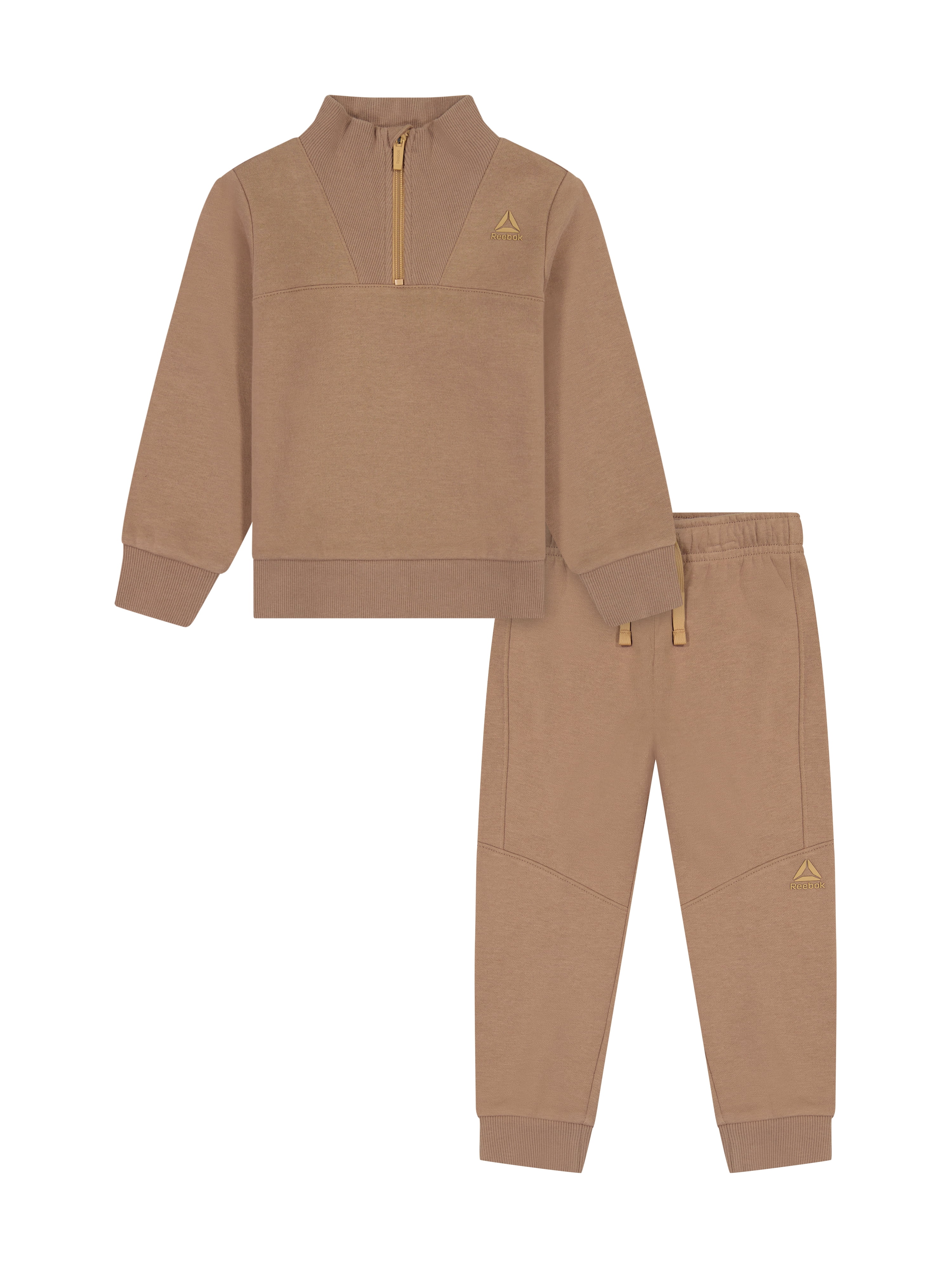 Reebok Toddler Unisex Jogger & Sweatshirt Set, 2-Piece Outfit Set, Sizes 12M-5T
