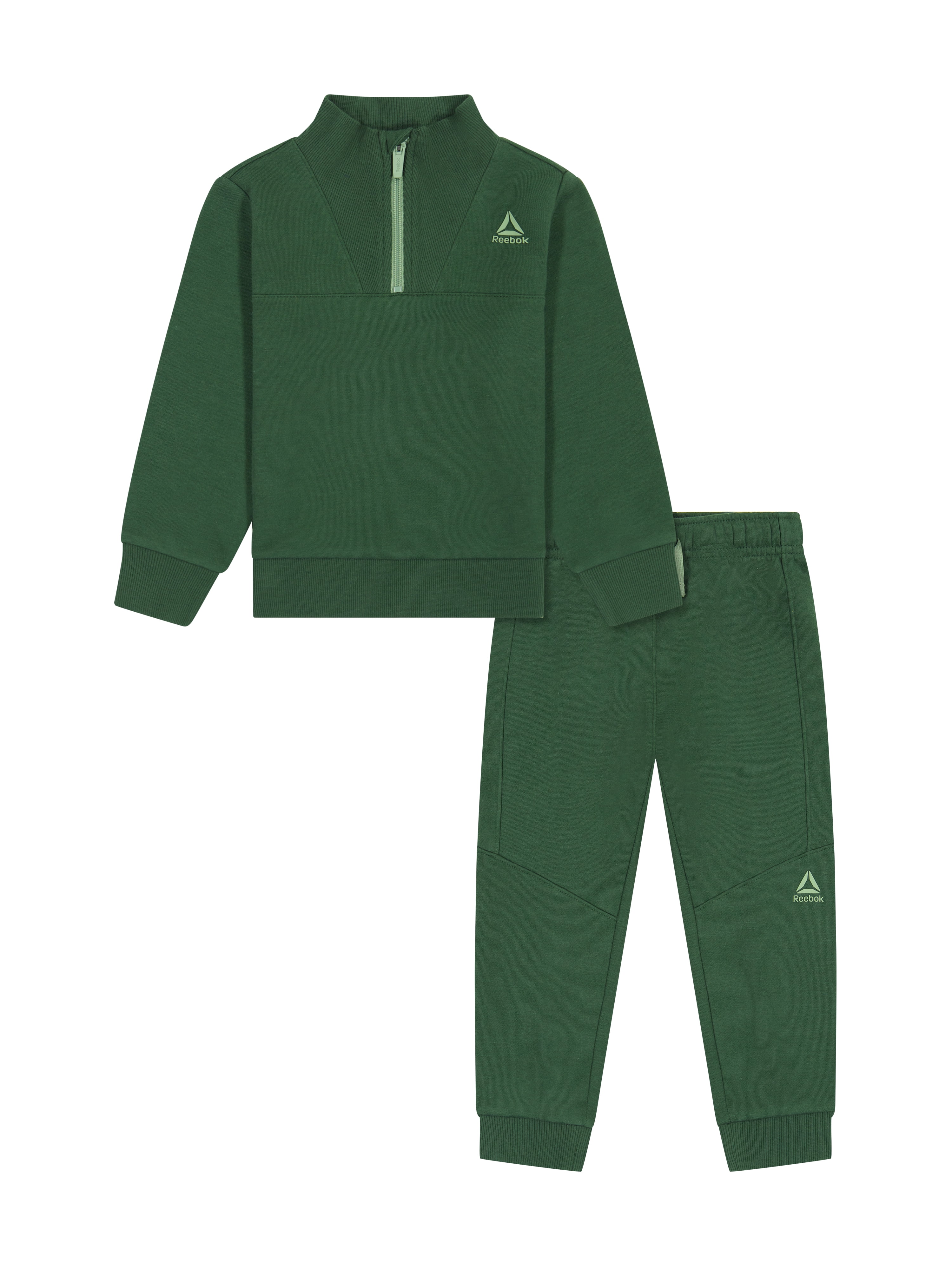 Reebok Toddler Unisex Jogger & Sweatshirt Set, 2-Piece Outfit Set, Sizes 12M-5T