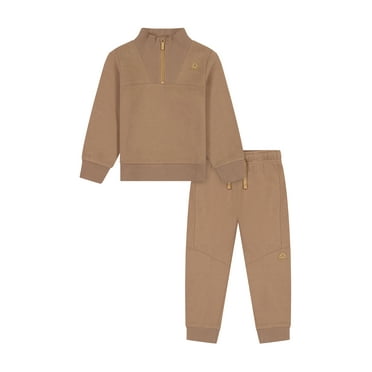 Reebok Toddler Unisex Jogger & Sweatshirt Set, 2-Piece Outfit Set, Sizes 12M-5T