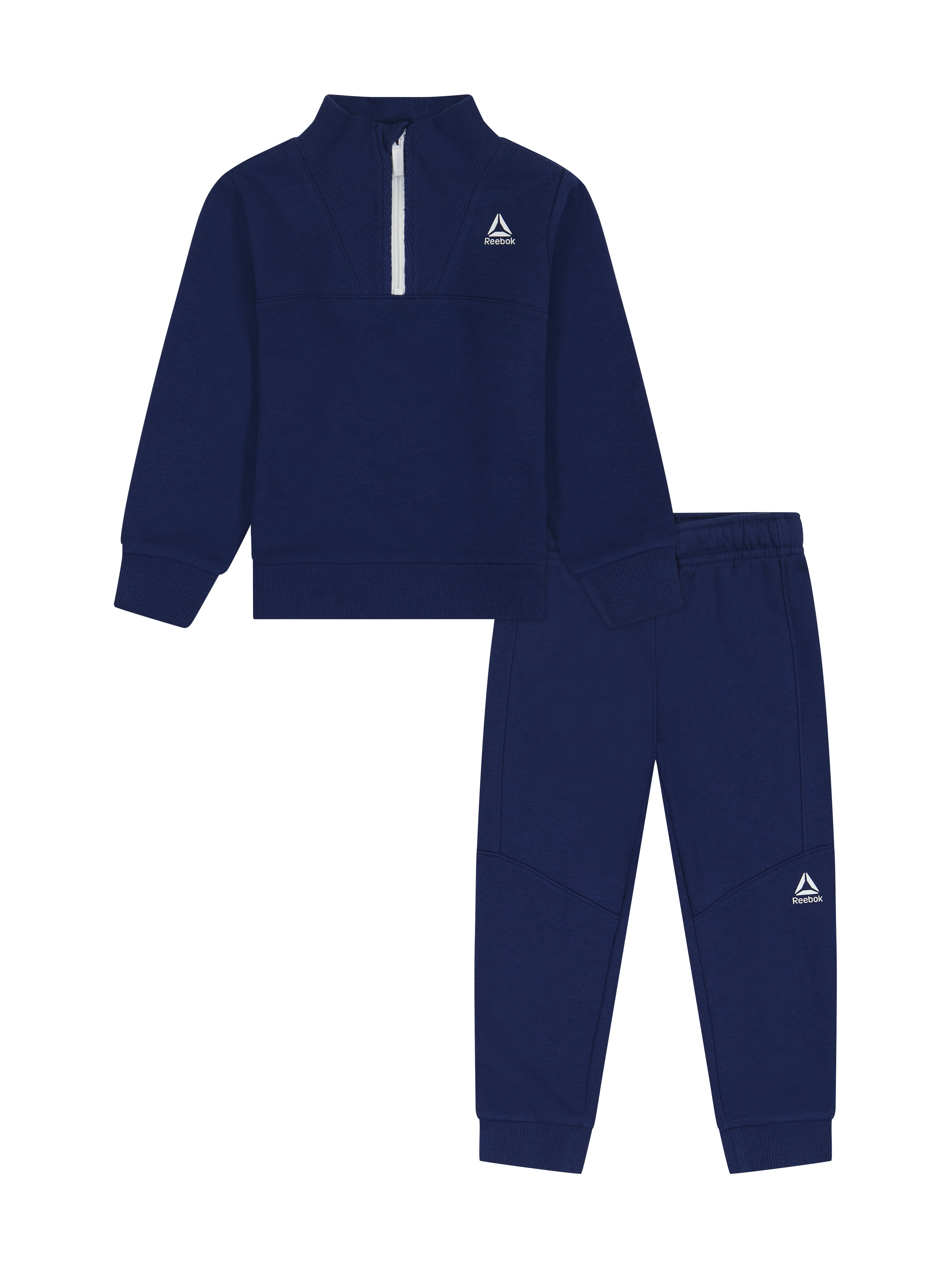 Reebok Toddler Unisex Jogger & Sweatshirt Set, 2-Piece Outfit Set, Sizes 12M-5T