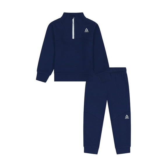 Reebok Toddler Unisex Jogger & Sweatshirt Set, 2-Piece Outfit Set, Sizes 12M-5T
