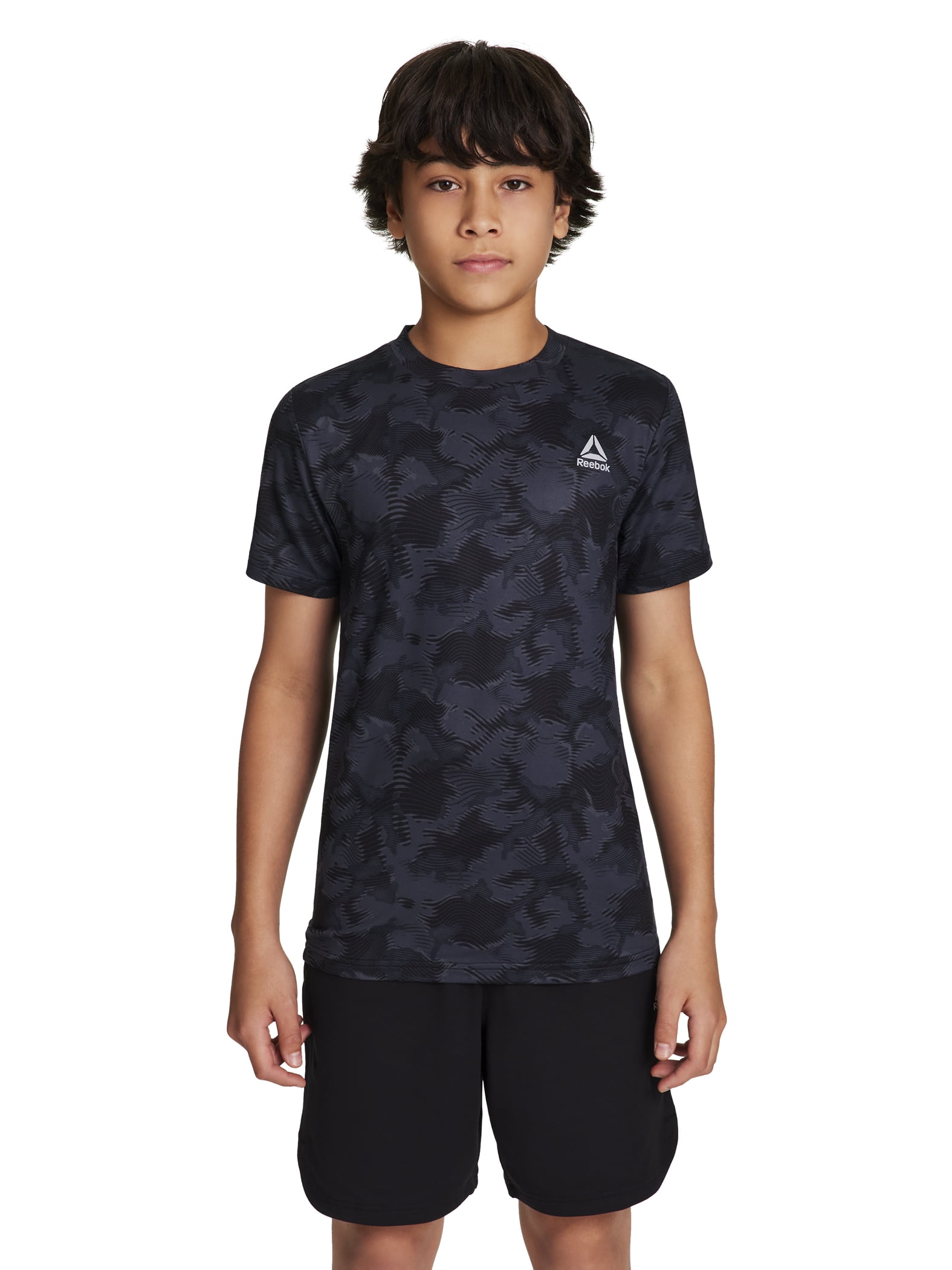 Reebok Boy's Legacy Athletic Core Short Sleeve T-Shirt, Sizes 4-18