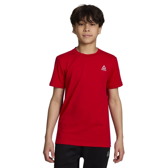 Reebok Toddler and Boy's Legacy Athletic Core Short Sleeve T-Shirt, Sizes 4-18
