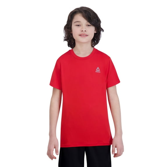 Reebok Toddler and Boy's Legacy Athletic Core Short Sleeve T-Shirt, Sizes 4-18