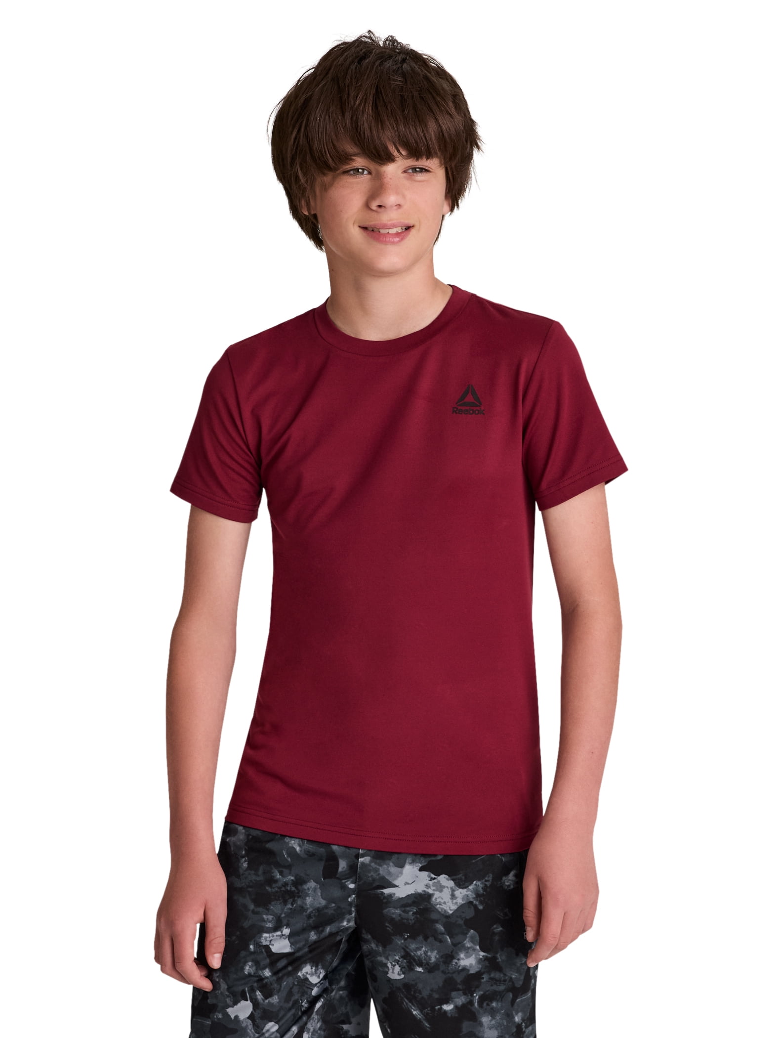 Reebok Boy's Legacy Athletic Core Short Sleeve T-Shirt, Sizes 4-18