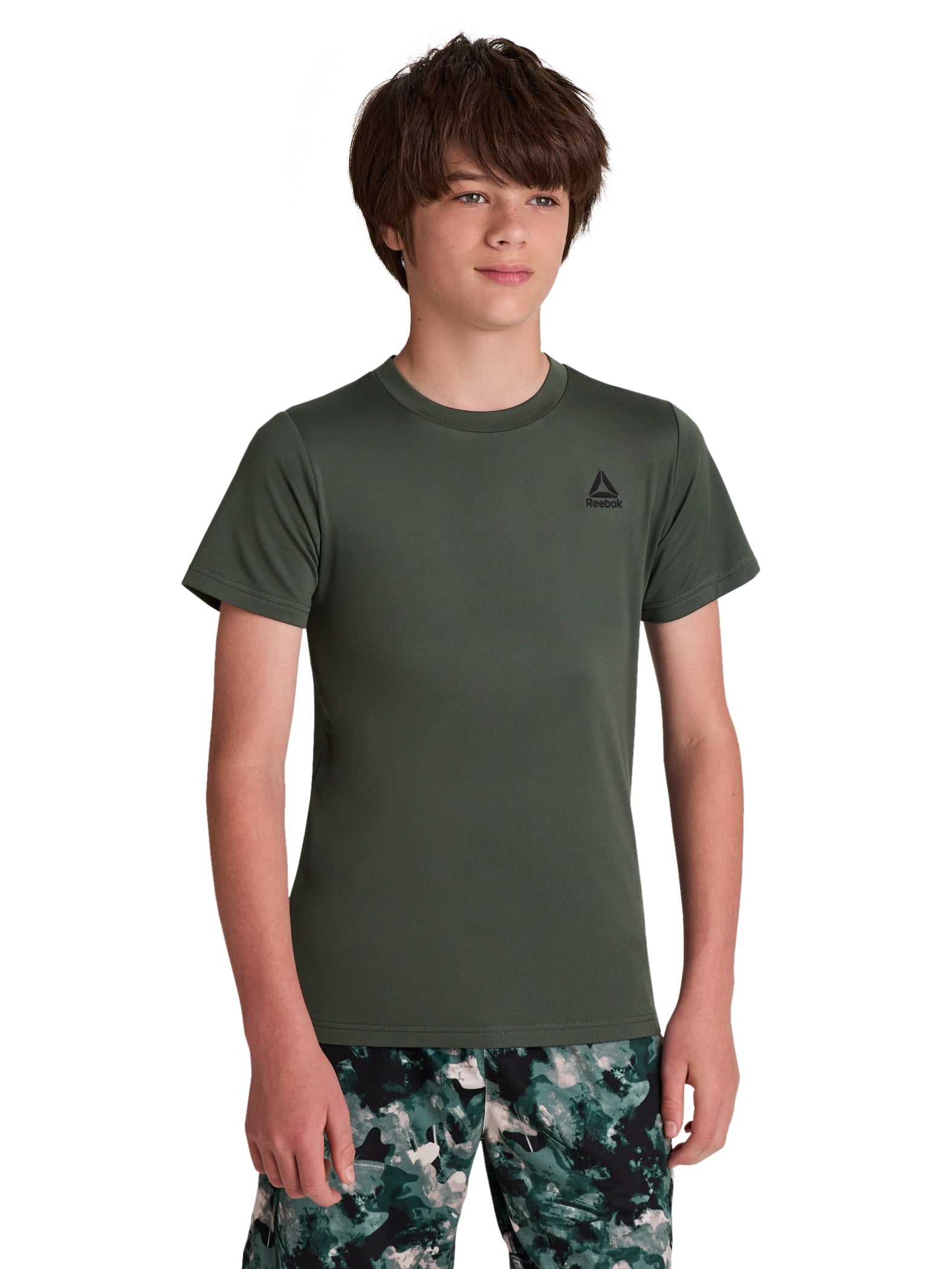 Reebok Boy's Legacy Athletic Core Short Sleeve T-Shirt, Sizes 4-18