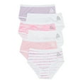 thumbnail image 1 of Reebok Toddlers Girls' Underwear Stretch Briefs, 6-Pack, Sizes 2T-5T, 1 of 4