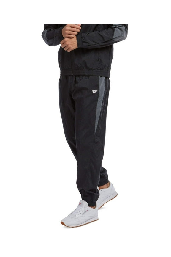 Track Pants Men's XL Black Gray Running Workout Hiking Outdoor FTS786