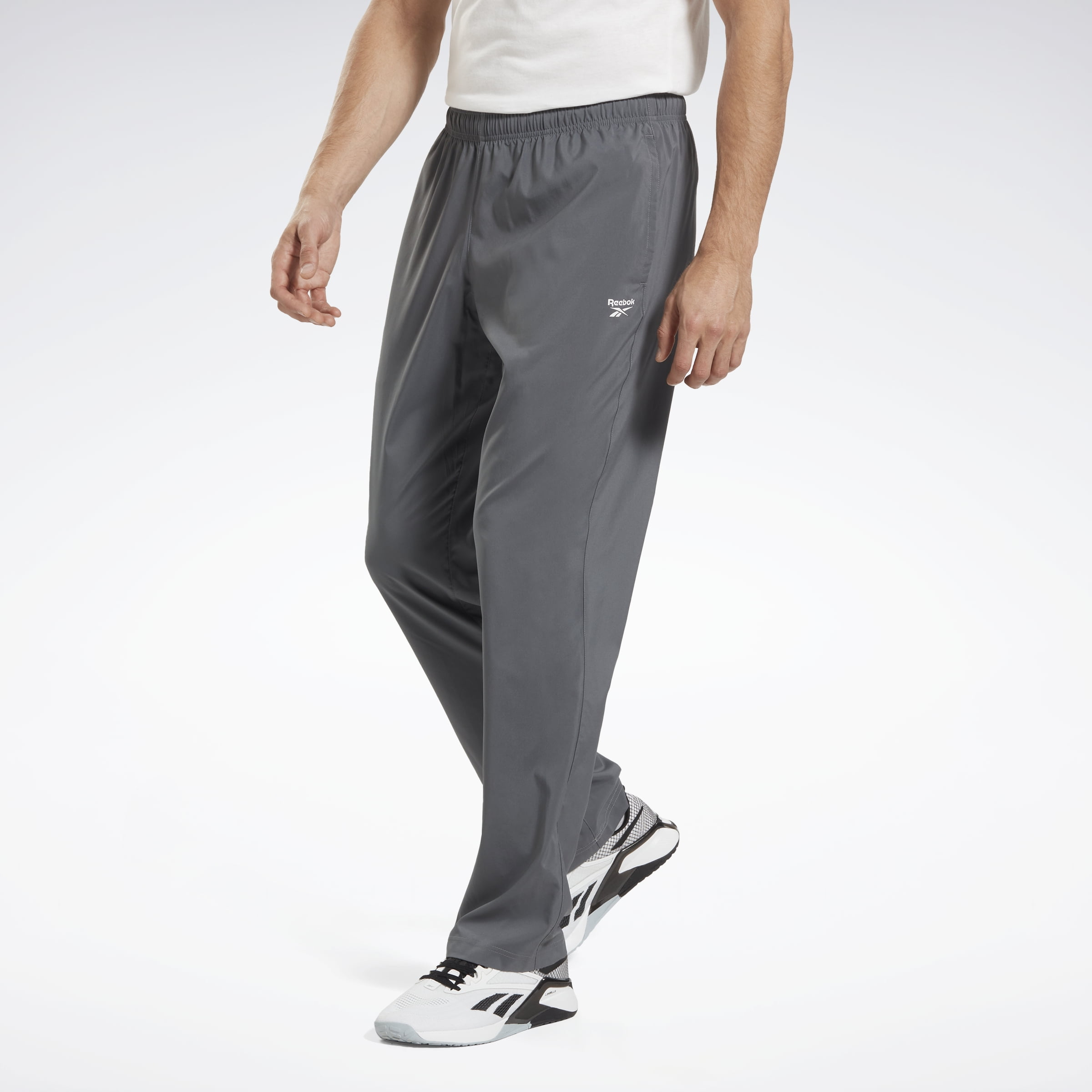 【お気にいる】 Reebok Training Pants Men's Unlined Woven Essentials Clothing