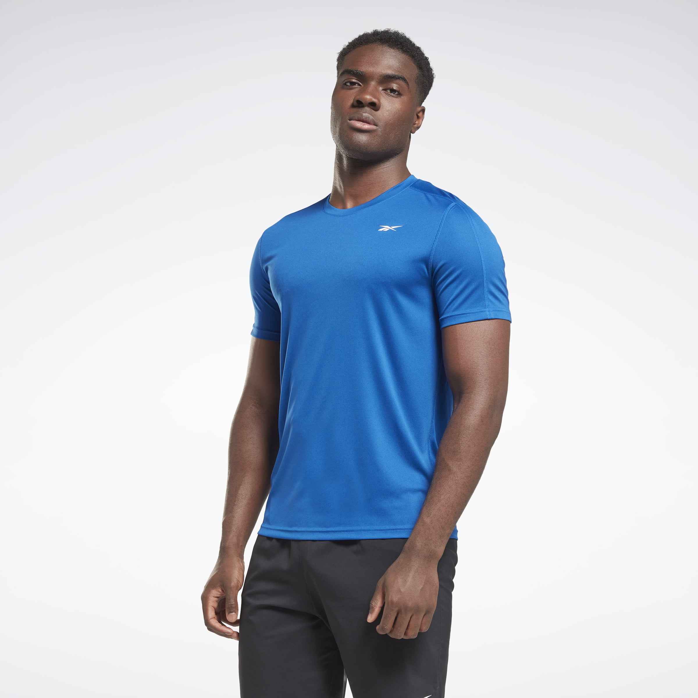 Reebok Men's Training Tech T-Shirt with Speedwick Fabric and Mesh Back ...