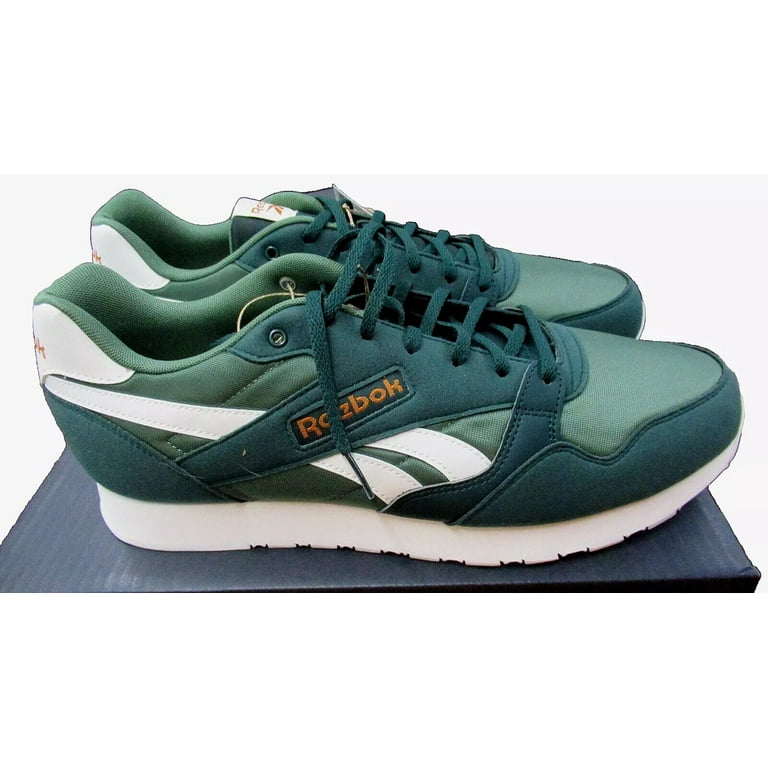 Reebok Ultra Flash Mens Green Canvas Lace Up Lifestyle  display picture 1