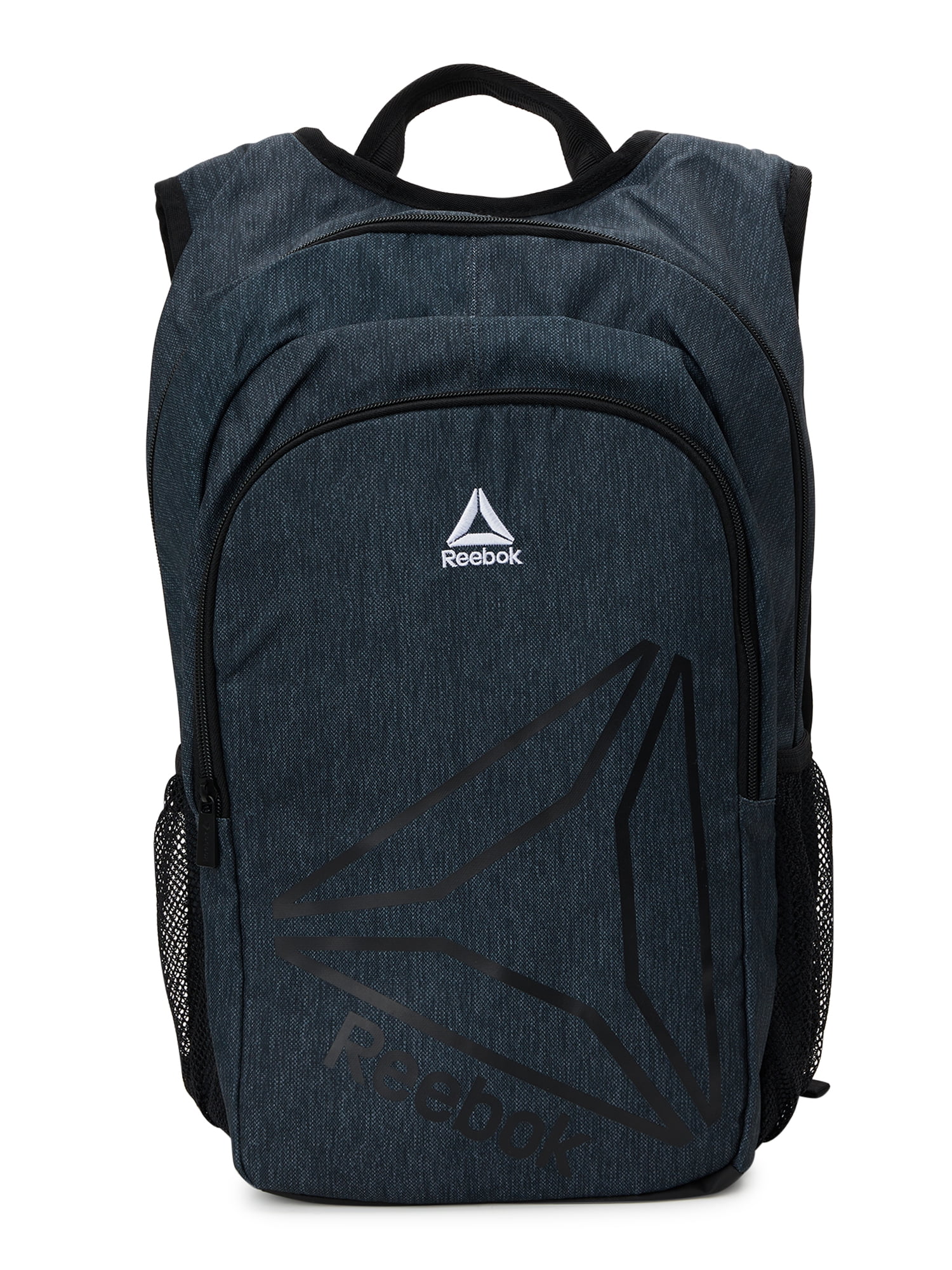 Reebok Unisex Adult Hudson Backpack - Dark Heather Gray, Adult Unisex, Size: One Size