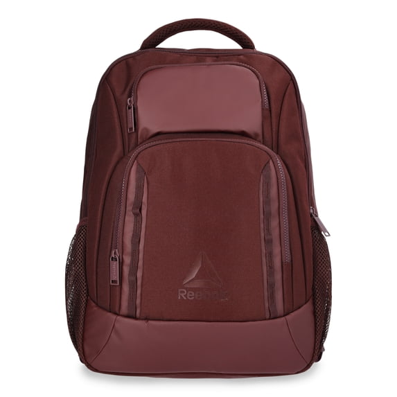 Reebok Unisex Men’s or Women’s Lance 18" Laptop Backpack, Black Cherry