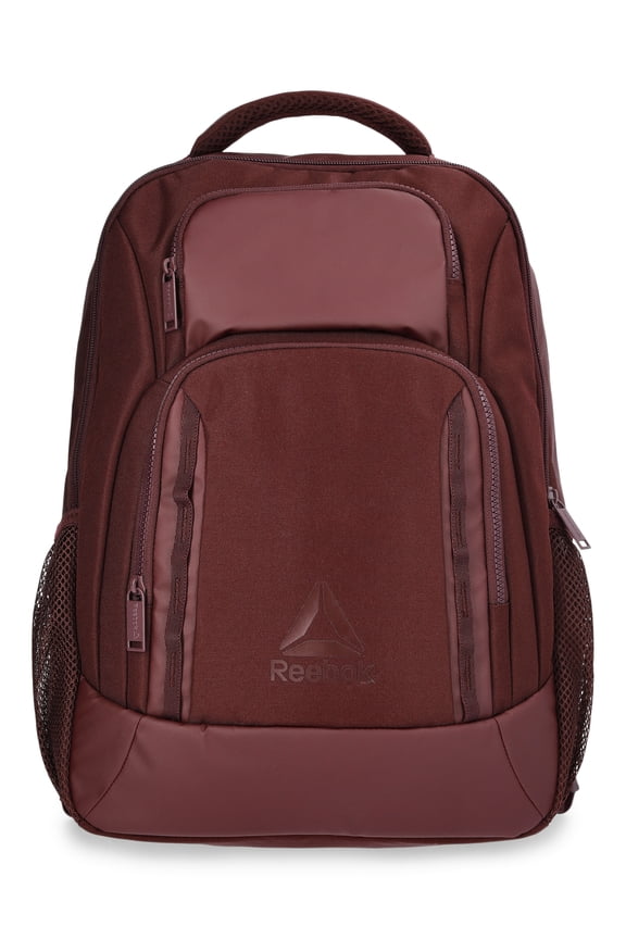Unisex Mens or Womens Lance 18" Laptop Backpack, Black Cherry