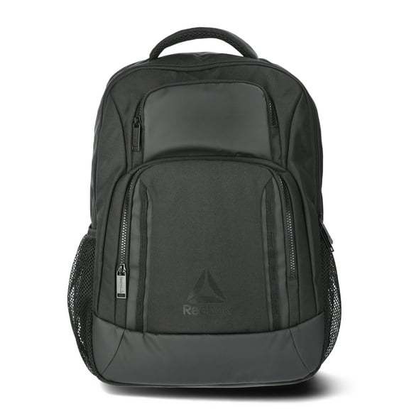 Reebok Unisex Adult Lance 18" Laptop Backpack, Black
