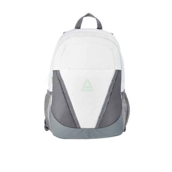 Reebok Unisex Adult Maisie 18" Laptop Backpack, White Heather Grey