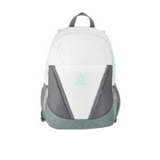 Reebok Unisex Adult Maisie 18" Laptop Backpack, White Heather Grey