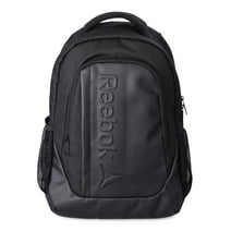 Reebok Unisex Adult Preston Laptop Backpack, Black