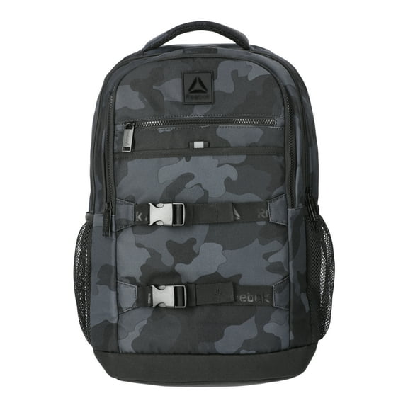Reebok Unisex Adult Sullivan 18" Laptop Backpack, Black Camo