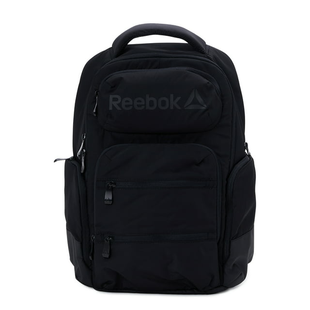 Reebok Unisex Adult Winter 16" Laptop Backpack, Black